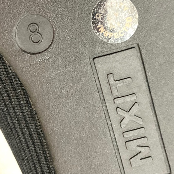 BLACK MIXIT MARY JANE SQUARE TOE BUCKLED SLIP ON BALLET SHOES SIZE 8M - Picture 12 of 14